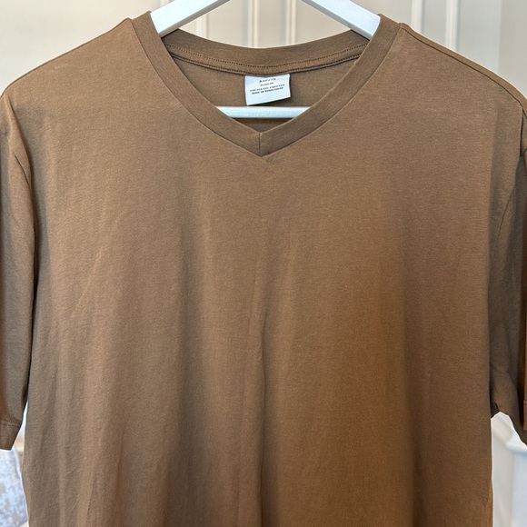 MANGO MEN SHORT SLEEVES V NECK SHIRT SIZE XXL - Picture 15 of 15